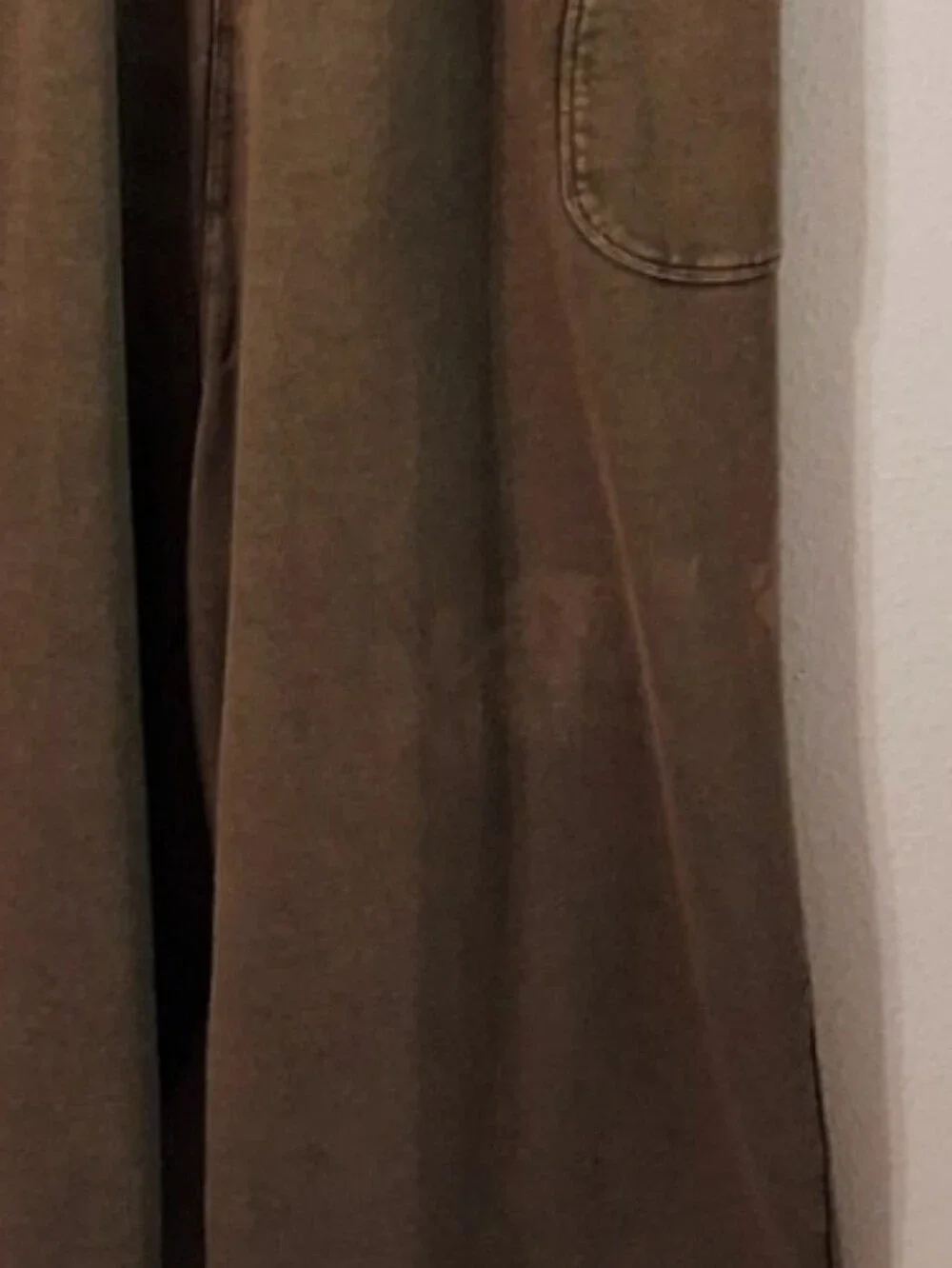 Free People Intimatley Olive Oversized Hoodie Jumpsuit Size XS Wide Leg Raw Edge